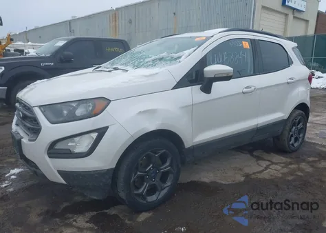 2018 Ford Ecosport Ses z USA, uszkodzony, nr VIN MAJ6P1CL7JC169617